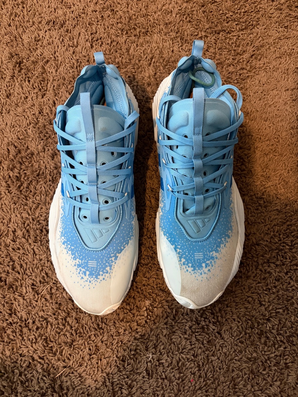 Adidas Trae young 3 semi blue burst